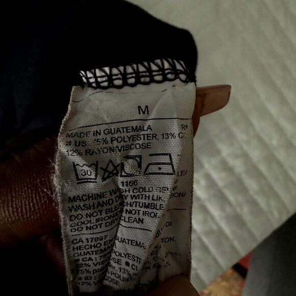 Old Navy Active Black Tank Top "Force Of Nature" Graphic M Go-Dry Sleeveless Gym - Picture 5 of 8